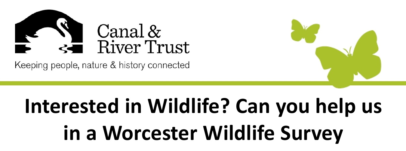 Worcester Birmingham & Droitwich Canals Society » Wildlife Survey Header